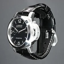 Panerai Luminor Marina 44mm Black Dial Steel Strap PAM00312 Box 2
