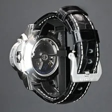 Panerai Luminor Marina 44mm Black Dial Steel Strap PAM00312 Box 4