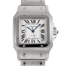 Cartier Santos Garbe LM W20098D6 Stainless Steel 2
