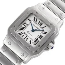 Cartier Santos Garbe LM W20098D6 Stainless Steel 3