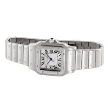 Cartier Santos Garbe LM W20098D6 Stainless Steel 4
