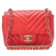 Chanel — Chanel Chain Matelasse 17cm V Stitch Single Flap 3225 — Handbag — resale