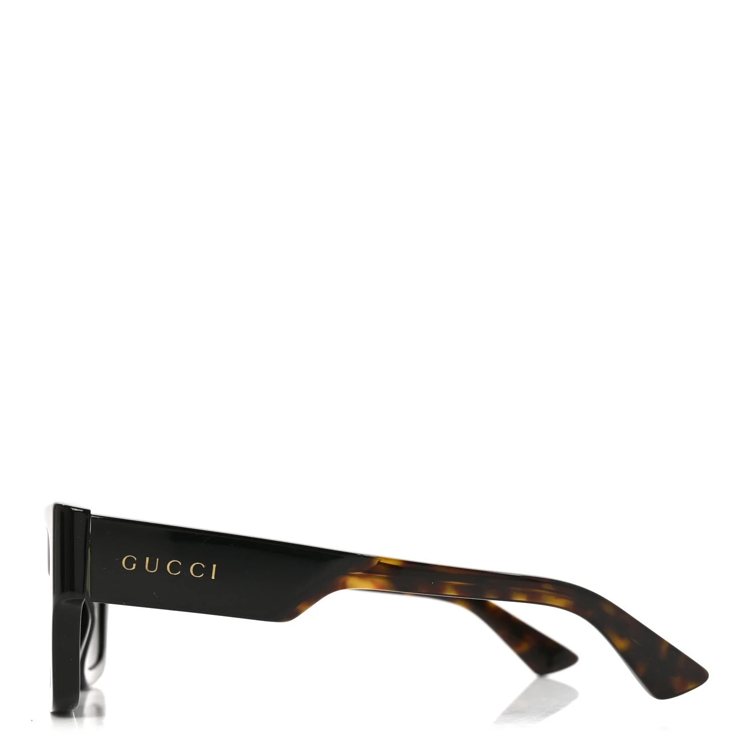 Acetate Square Frame Sunglasses GG1668S Tortoise 3
