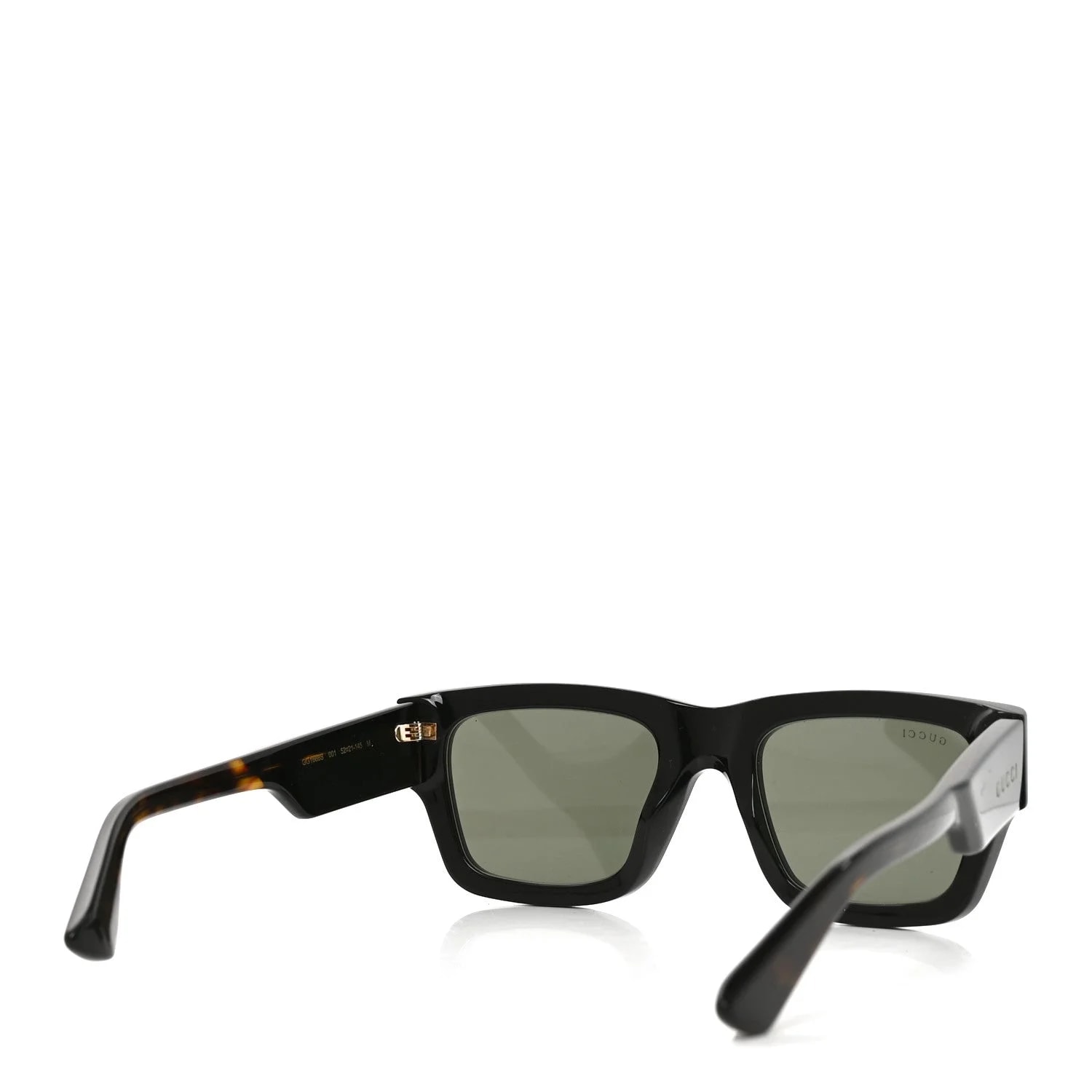 Acetate Square Frame Sunglasses GG1668S Tortoise 4