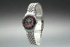 *Exc+5* TAG Heuer Formula 1 Professional WA1214 Black Red 34mm Qz JPN 3