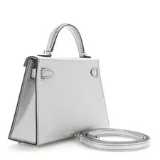 Hermès Kelly Sellier 20 Chamkilight Palladium New 2