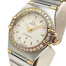 Omega — Omega Constellation 1367.30 Diamond SS YG Quartz — Watch — resale