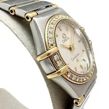 Omega Constellation 1367.30 Diamond SS YG Quartz 4