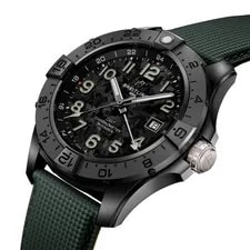 Breitling Avenger Automatic GMT 44 Night Mission Ceramic S32320101B1X1 2