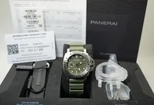 Panerai PAM 1055 Submersible Verde Militare Green Dial 42MM 2019 Full SET 2