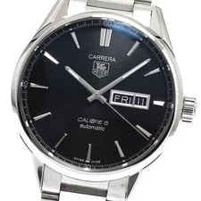 Tag Heuer — TAG Heuer WAR201A 1 Carrera Caliber 5 Day Date Automatic S Good Condition Wi — Watch — resale