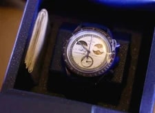 Swatch X Omega Mission To Earthphase Moonshine Gold - Slightly /Complete Set 4