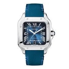 Cartier Santos Large WSSA0062 Stainless Steel Green Dial (2023) 2