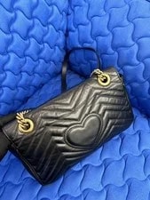 Authentic Gucci GG Marmont Flap Chain Italy 3
