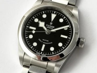 Tudor — Tudor Black Bay 36 Black Dial BB36 Smiley With Micro Adjust M79500 ETA — Watch — resale