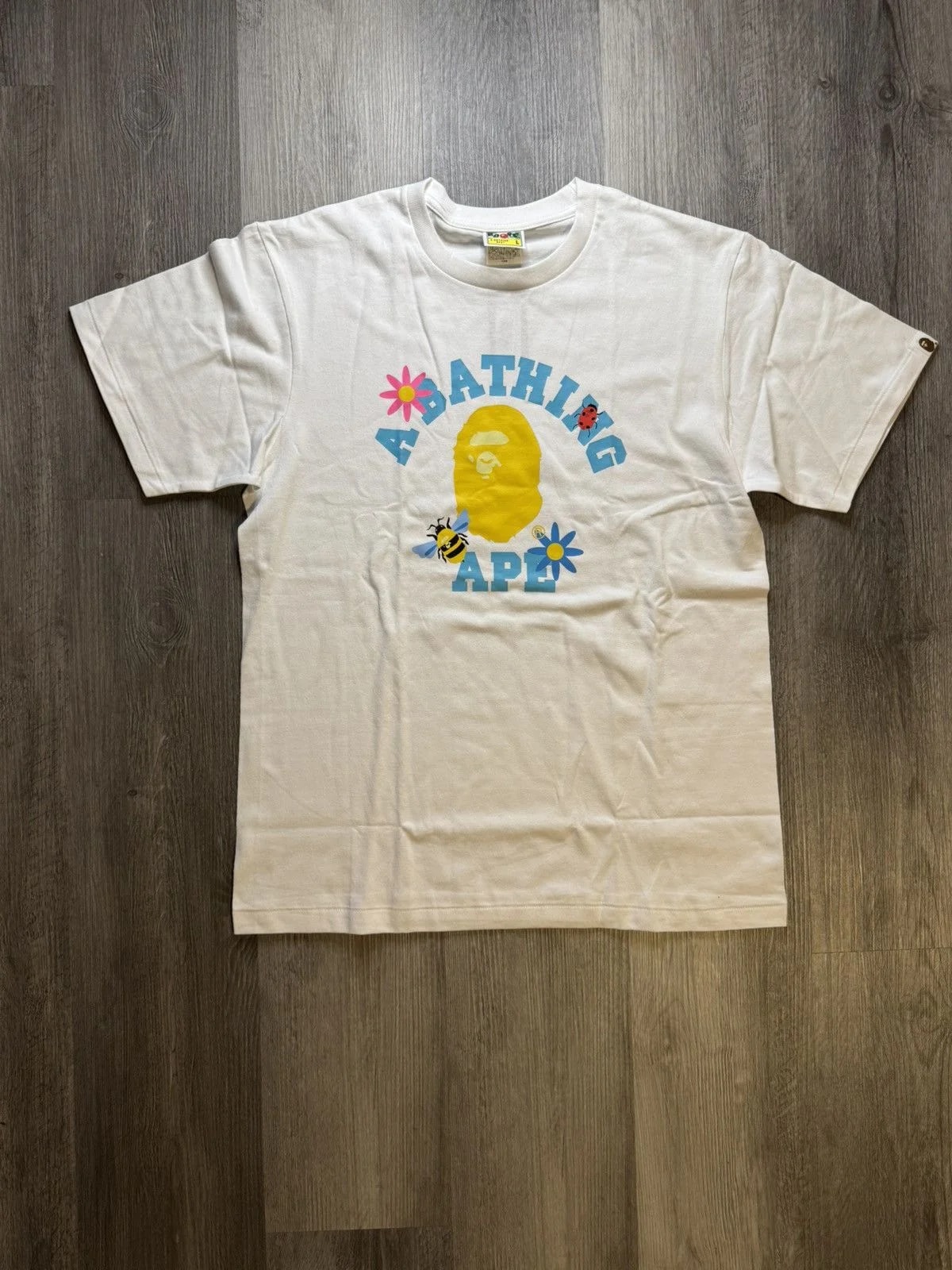 BAPE — Bape Blossom College Tee — streetwear — resale