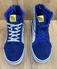 Vans X Spongebob Skate SK8-HI Shoes Lace Up Zip 2021 Juniors 7 4
