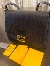 Fendi Mamma Baguette Adjustable Strap Italy 2