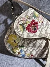 Dior / and Floral Embroidered Saddle 3
