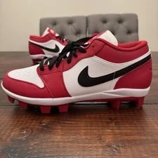 Air Jordan 1 Retro MCS Low Baseball Cleats Sz 11.5 CJ8524-611 3