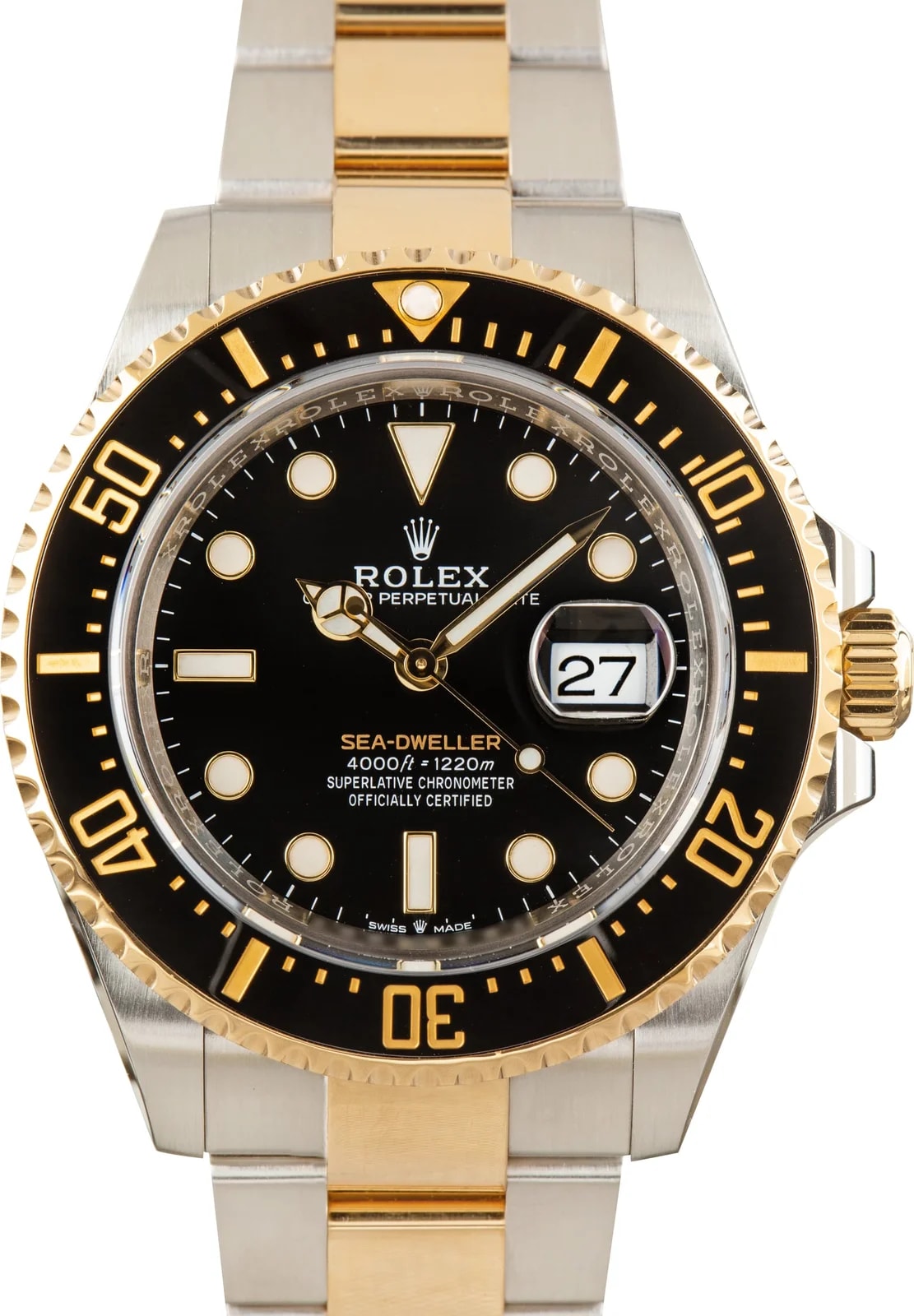 Rolex — Rolex Sea-Dweller Ref 126603 Black Chromalight Dial — Watch — resale