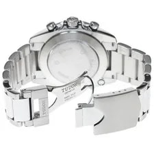 Tudor Grand Tour Chrono 20530 42mm SS Silver Dial Automatic Date #C109 2