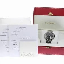 Cartier Ballon Bleu LM W6920025 Automatic 44mm Box Papers Gray Chronograph 2