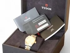 Tudor Heritage Black Bay 32 18ct Gold & Steel Champagne Dial 32mm 79583 - £3070 4