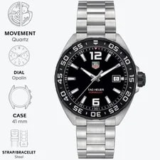 Tag Heuer — Unworn 41mm Tag Heuer Formula 1 WAZ1110.BA0875 — Watch — resale