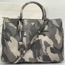 Prada — Prada Galleria 2-Way Hand Camouflage — Handbag — resale
