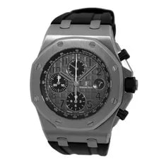 Audemars Piguet — Audemars Piguet Steel Royal Oak AP Offshore Chronograph Elephant 26470ST Waranty — Watch — resale