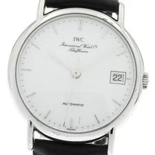 IWC — IWC Portfino IW351320 White Automatic SS Schaffhausen Portofino Date — Watch — resale