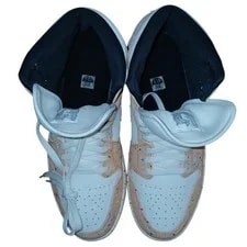 Air Jordan 1 Mid SE 'Brushstroke Paint Splatter DA8005 100 2