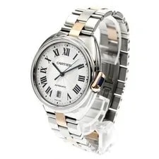 Cartier — Cartier CLÉ DE W2CL0002 40mm K18PG/SS Automatic Date #C190 — Watch — resale