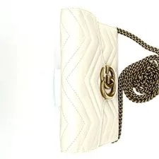Gucci 474575 2149 Chain Wallet Marmont Logo From Japan 3