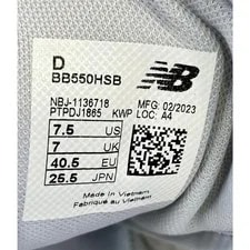 New Balance Low Cut BB550HSB Size 25.5 (S) 67d0f15acc643b2dfcfc10 4