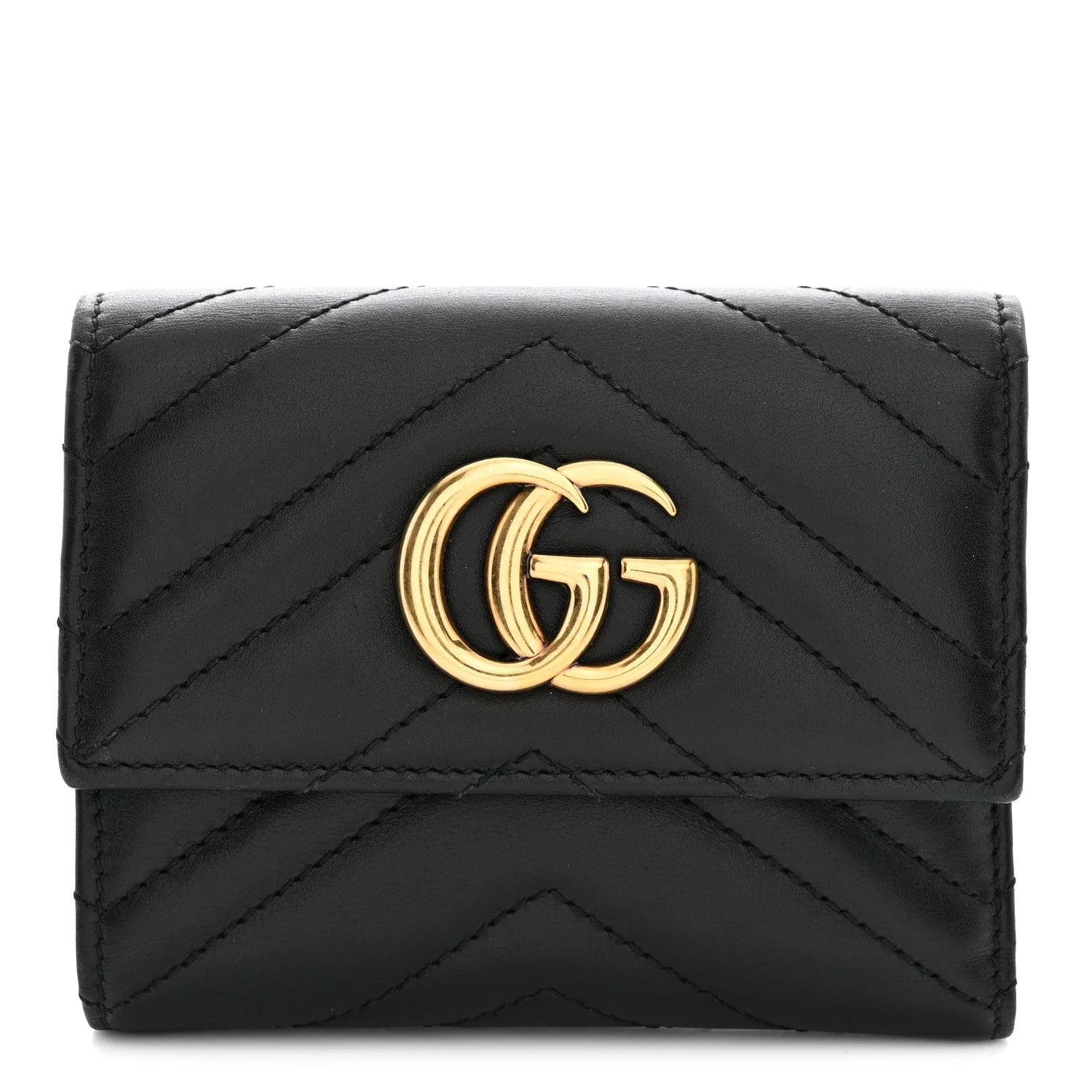 Gucci — Matelasse GG Marmont Wallet — Accessory — resale