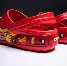 US Dead Stock Clearance Crocs Lightning McQueen 2