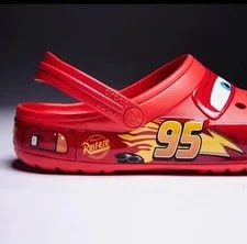 US Dead Stock Clearance Crocs Lightning McQueen 4