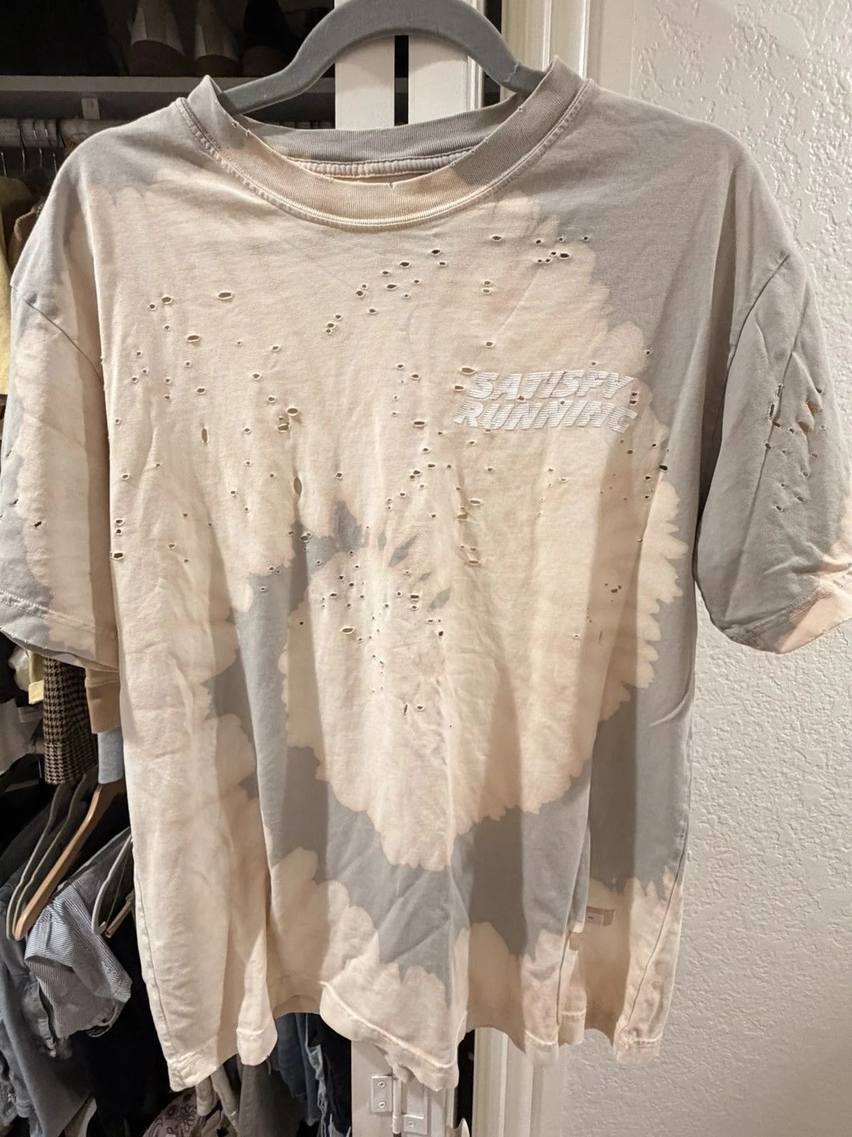 Satisfy — Satisfy Running Mothtec T Shirt — streetwear — resale