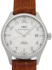 IWC — IWC Pilot IW325505 Stainless Steel Leather 39mm With Papers #TW271 — Watch — resale