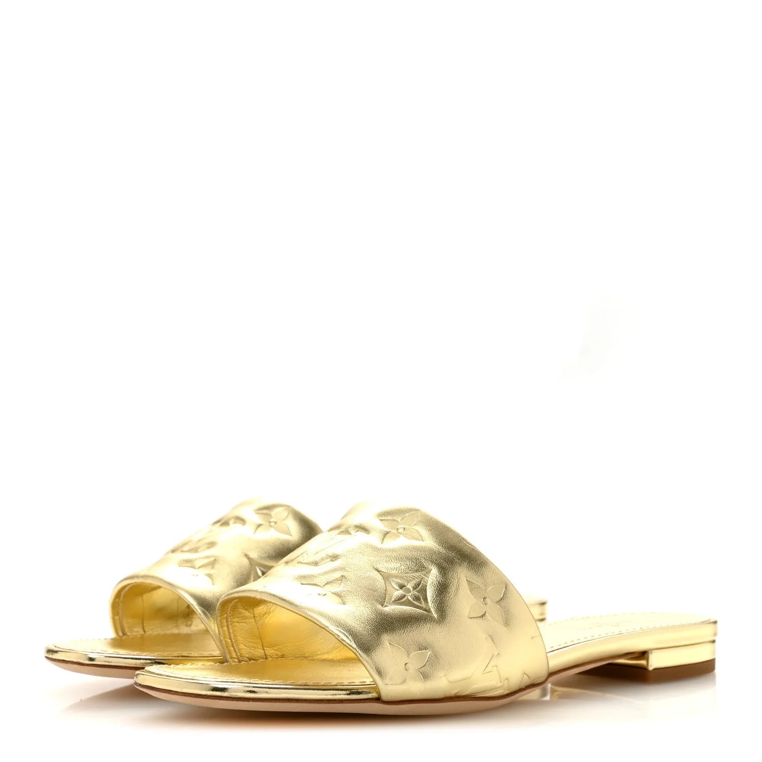 Metallic Embossed Revival Mules 38 4