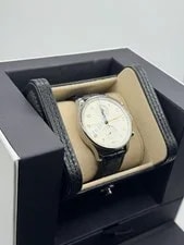 2022 IWC Portuguese Silver Dial Stainless Steel 41mm IW371604 Fullset W Receipt 2