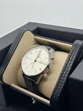 2022 IWC Portuguese Silver Dial Stainless Steel 41mm IW371604 Fullset W Receipt 3