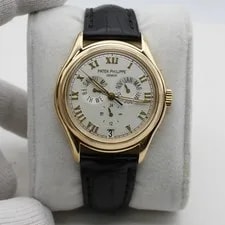 Patek Philippe — Patek Philippe 18k Yellow Gold Annual Calendar Roman 5035J — Watch — resale