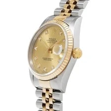 Rolex Datejust 16233G Champagne/diamond 738072 2