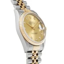 Rolex Datejust 16233G Champagne/diamond 738072 3