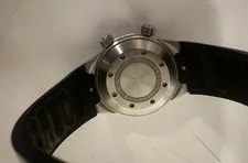 IWC Aquatimer Automatic Diver 2000m Date Black Dial Silver Steel Rubber 2