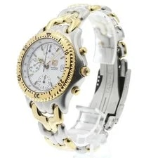 TAG Heuer Cell CG2120-R0 White Automatic SS Chronograph Date 2
