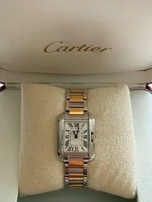 Cartier 18kt Two-Tone Gold Tank Anglaise ’s 2